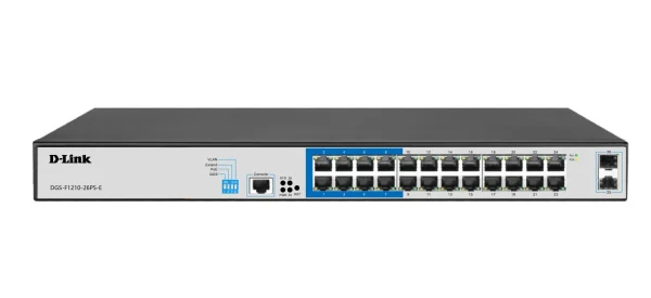 D-Link DGS-F1210-26PS-E 24 Ports Managed Gigabit Switch